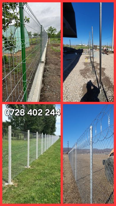 Împrejmuiri / gard / porti / agricole / terenuri