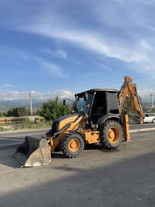 Трактор 3в1 спецтехника эксковатор погрузчик