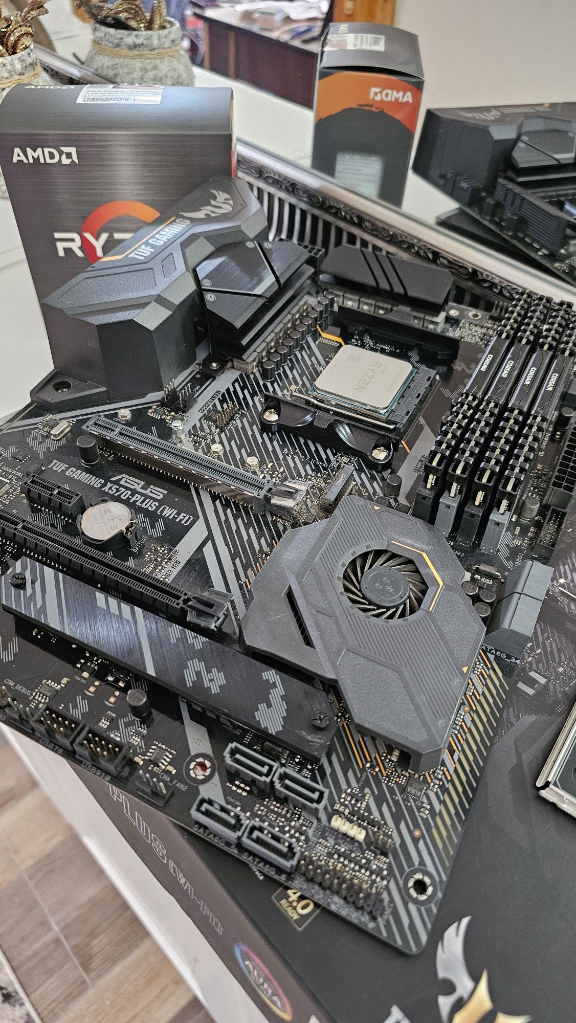 Pachet PC High-End – Ryzen 9 5900X (GARANȚIE) + ASUS X570 + 64GB RAM D