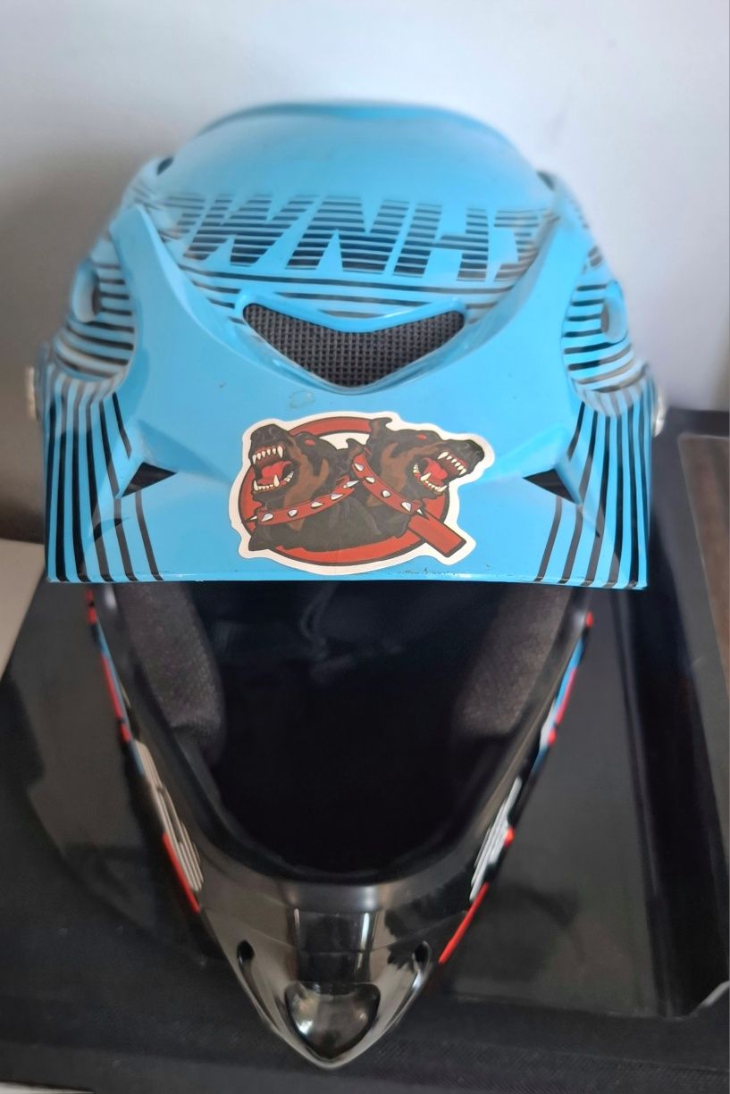 Каска FORCE TIGER S/M синя