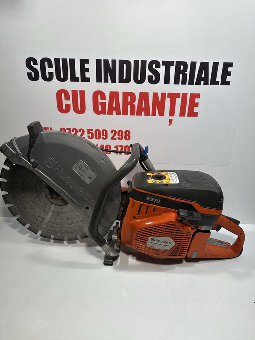 Husqvarna K970 disc 400mm taiat beton armat fundatii placi stihl bosch