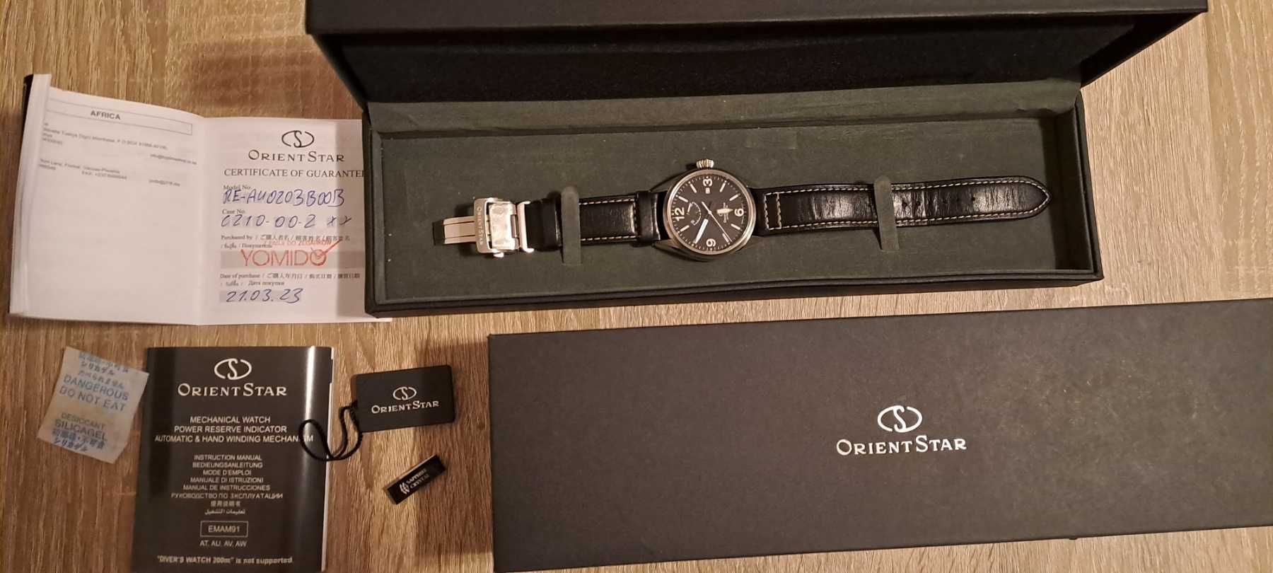 Часовник Orient Star RE-AU0203B