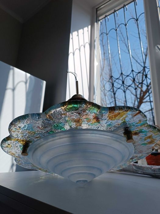 Люстра винтажная комнатная в отличном состоянии