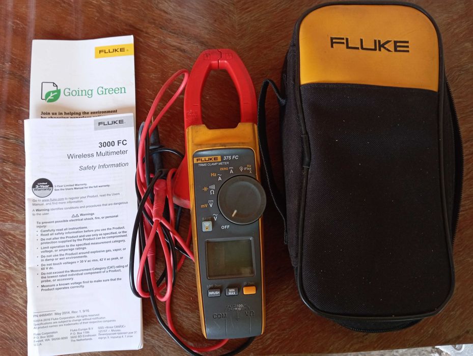 Clampmetru Fluke 375FC