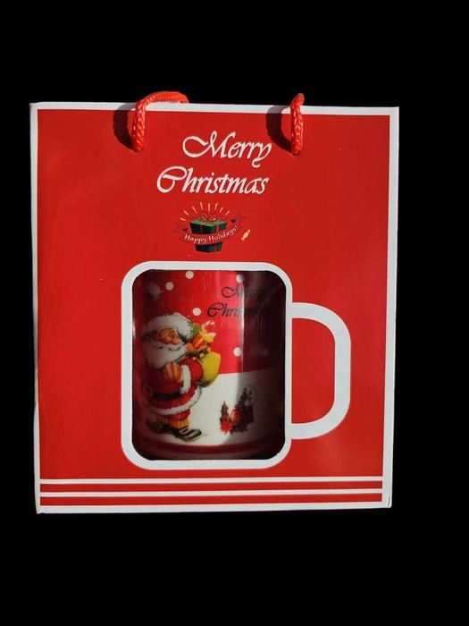 Коледна чаша с лъжичка