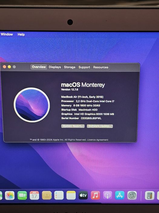 Macbook air 11 inch