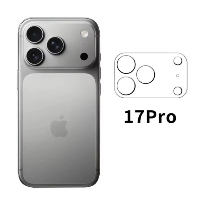 Iphone 17 17 AIR 17 PRO 17 PRO MAX Folie Camera Sticla Complet Transpa