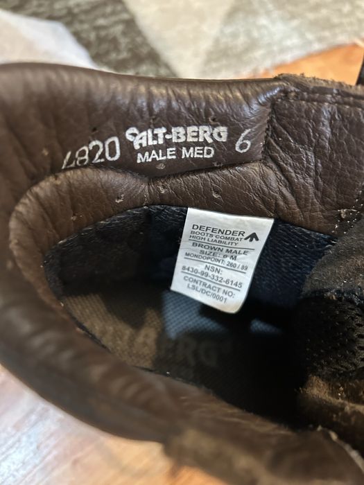 Vând bocanci Altberg Goretex