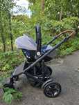 Brirax Romer Smile 3 in 1 carucior, scoica/scaun auto, baza isofix