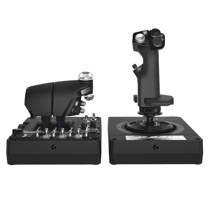 Joystick Logitech X56 Hotas - simulator zbor