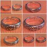 Inel SS totenkopf, honour ring, argint