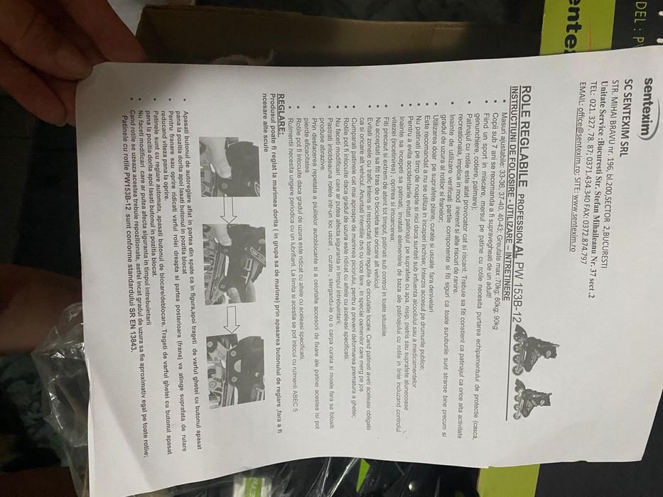 Role reglabile action prefessional