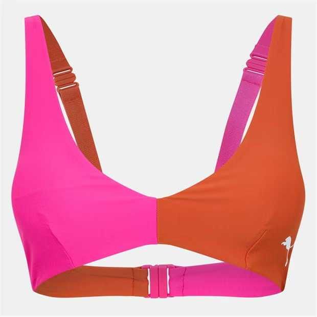 Дамски бански комплект Пума Puma размер S,  цвят Pinky chilli