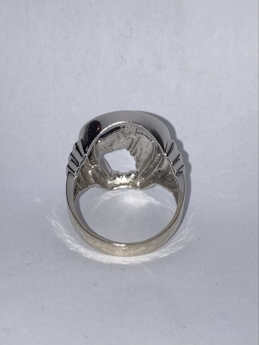 Inel ghiul aur alb cu diamante 0.65ct