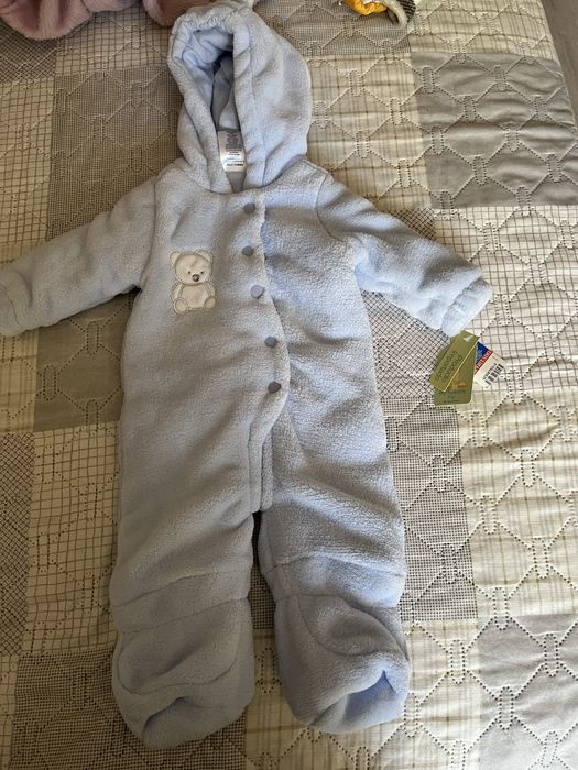 Зимни грйки космонавти за бебе 3м / 3-6м / 18м