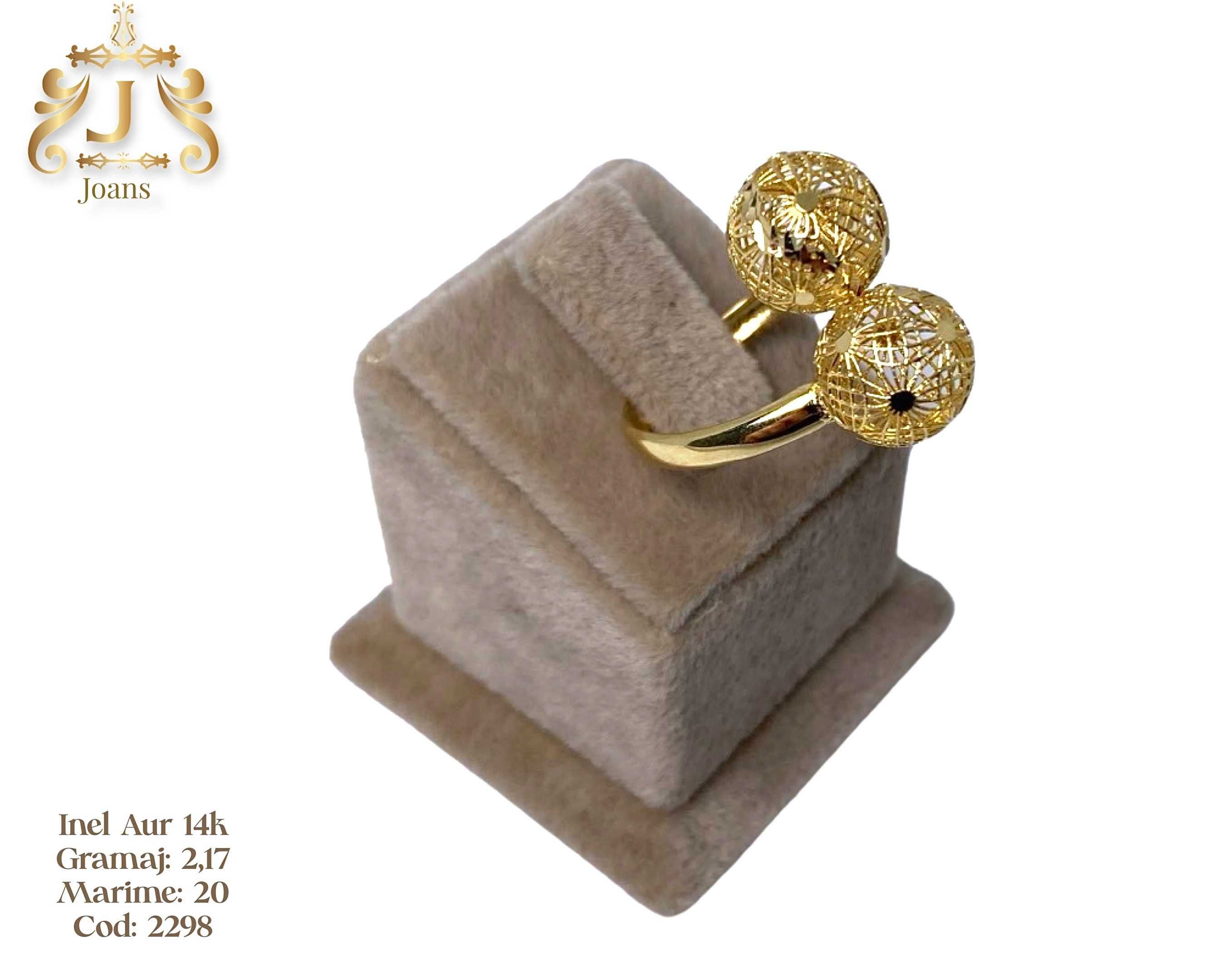 (2297) Inel Aur 14k 2,54g FB Bijoux Euro Gold