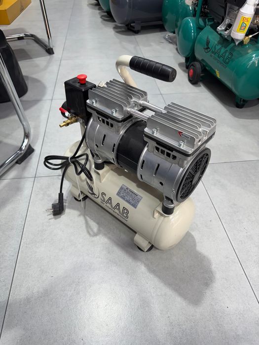 Компрессор 9 л бесшумный (ovozsiz kompressor) 9 L