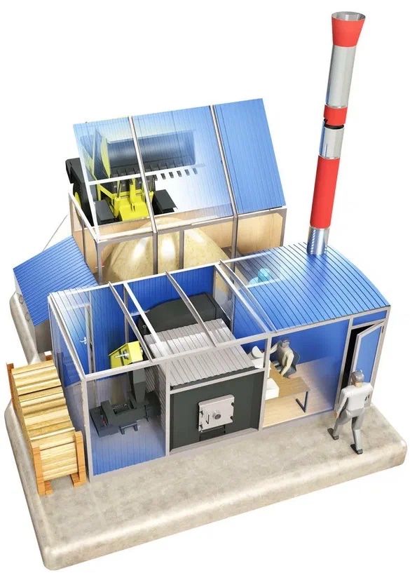 Блочно модульные котельные на твёрдом , газообразном , жидком топливе