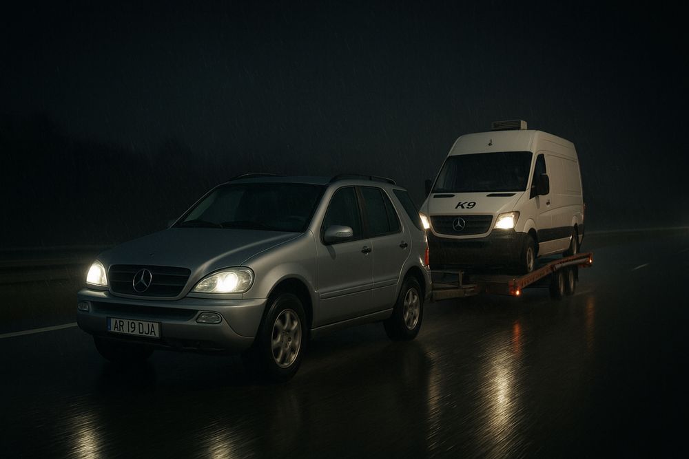 Tractari auto ARAD platforma trailer A1 accident Asistenta rutiera