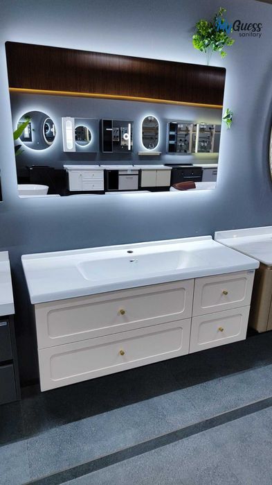 Умывальник мебельный комплект. Широкий ассортимент / Rakovina tumba