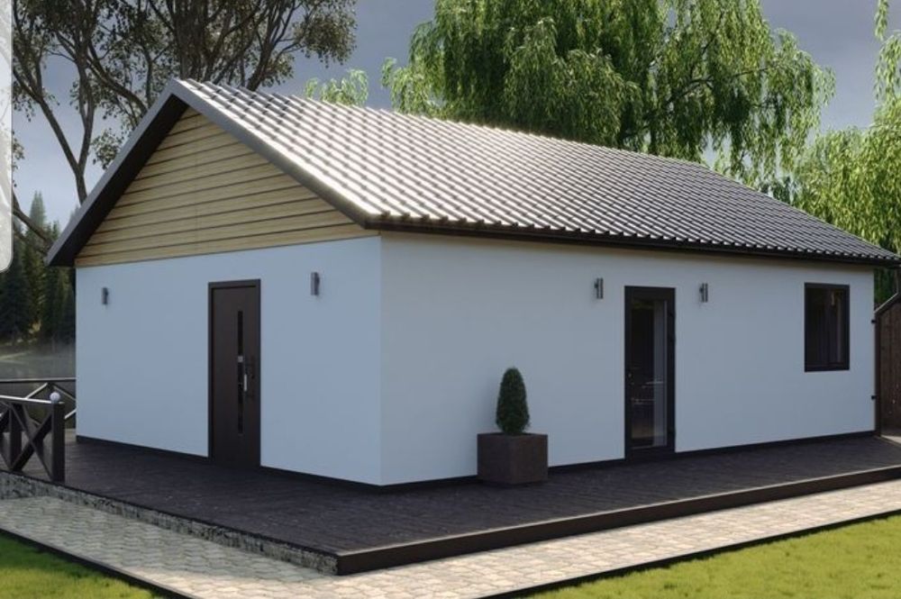 Vand case din panouri sandwich accept variante auto