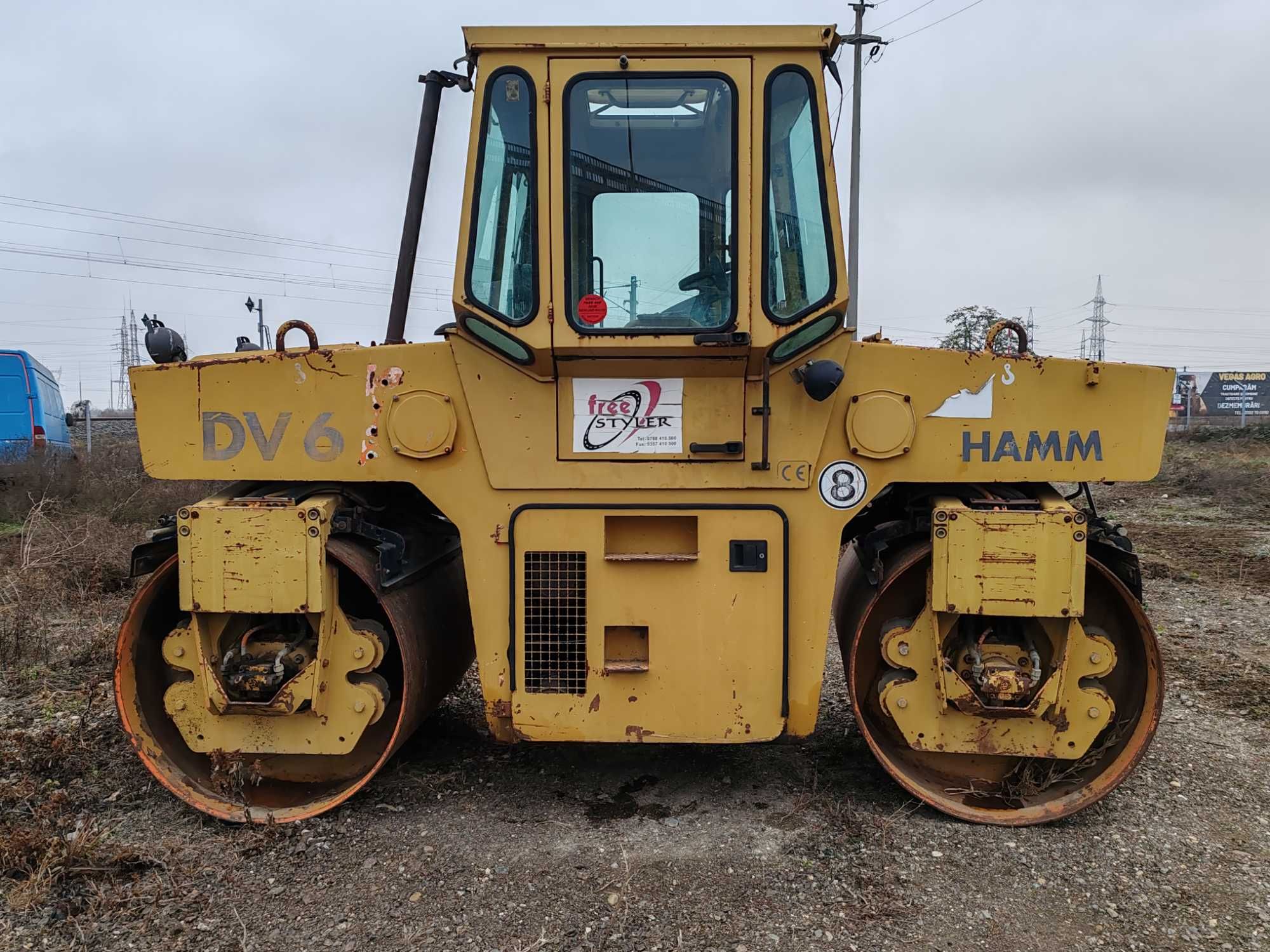 Cilindru compactor Hamm DV6 Accept orice test