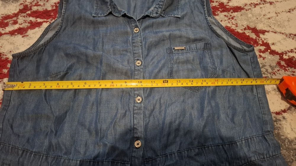 Rochie denim Tommy Hilfiger!Mar M!Transport gratuit!