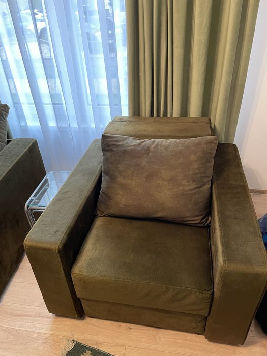 Vand fotolii extensibile kaki