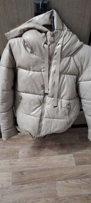 Куртка зимняя кожзам