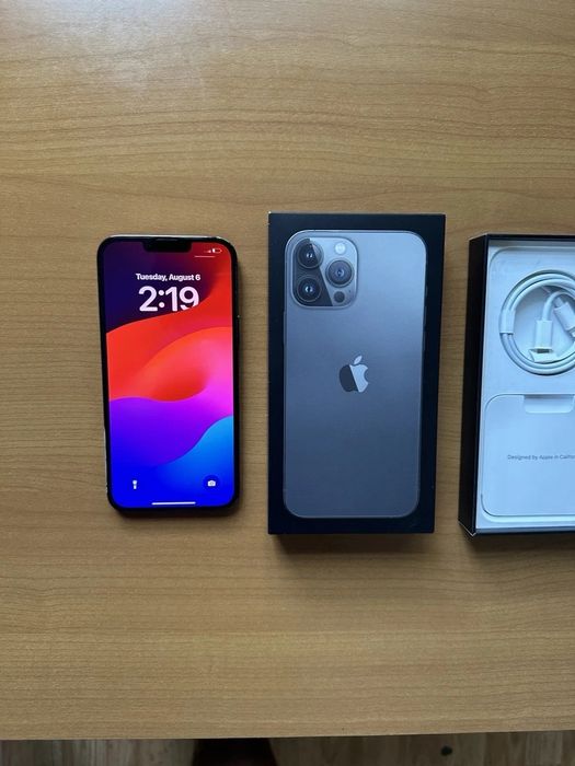 iphone 13 pro max - Graphite- 128gb