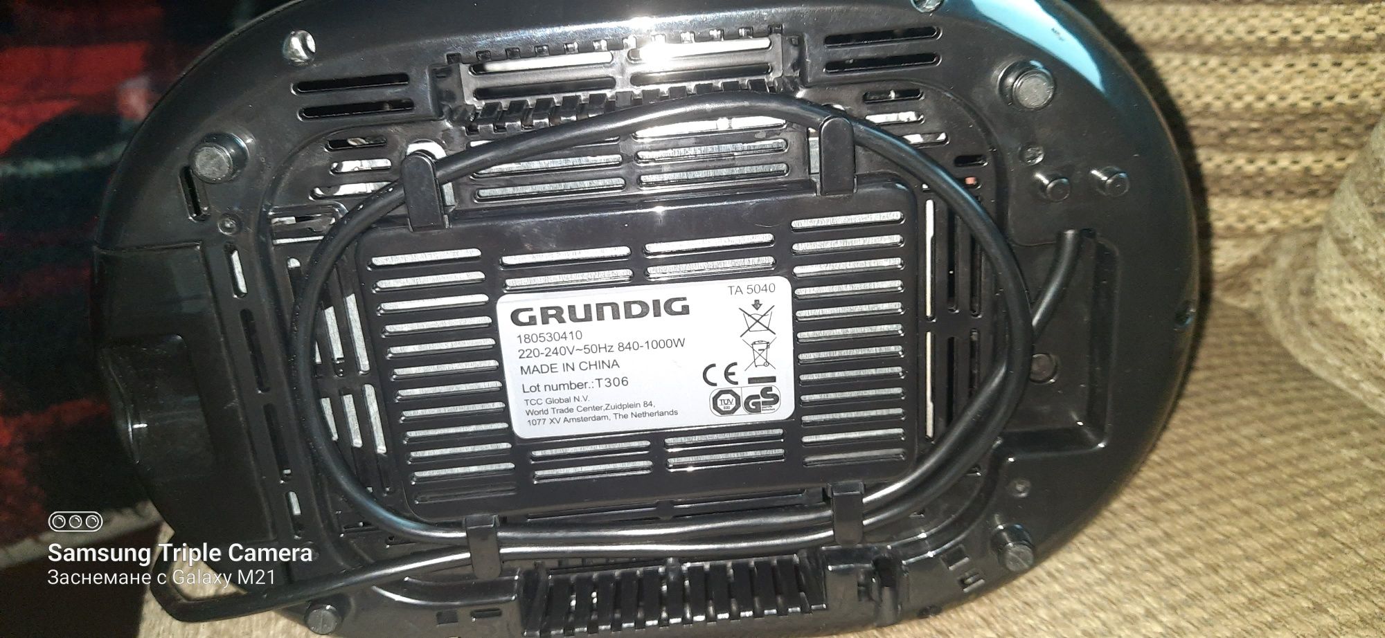 Gŕundig тостер 1000w нов внос от нидерландия