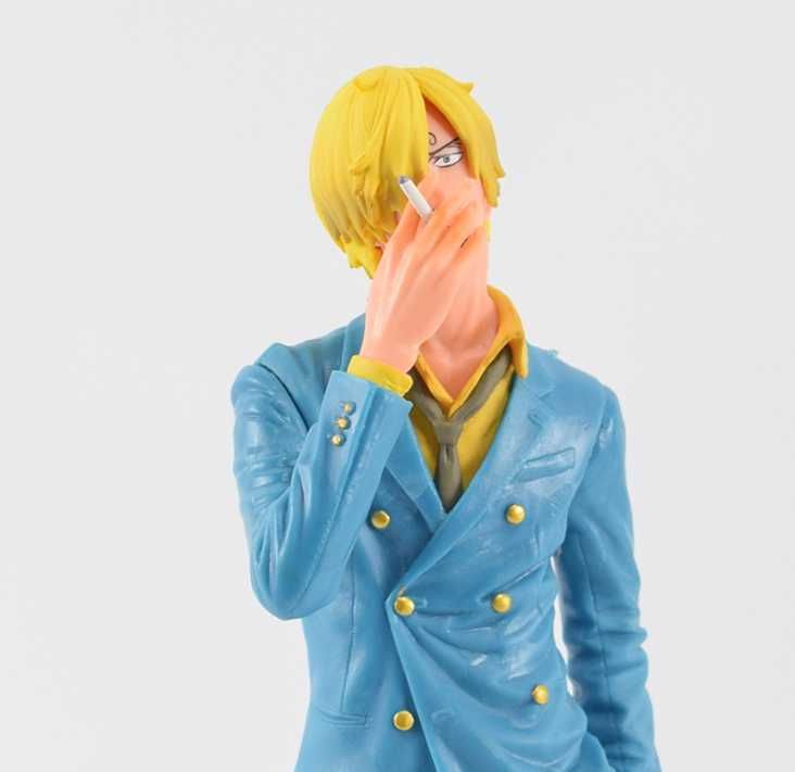 Figurina One Piece Sanji 25 cm albastru