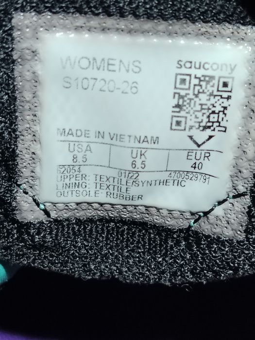 SAUCONY Tempus, adidași alergare, mărimea 40, interior talpă 25,5 cm