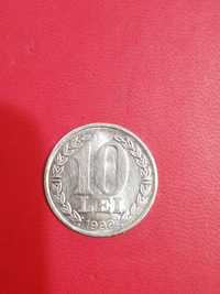Moneda de 10 lei din 1992.