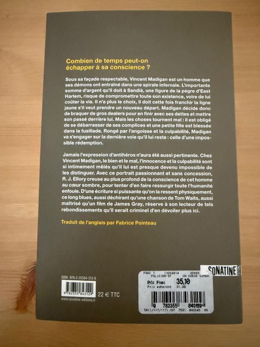 R. J. Ellory - Un coeur sombre