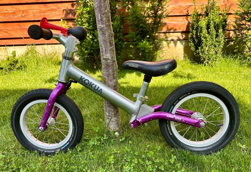Bicicleta Kokua (superioara woom 1), Aluminiu
