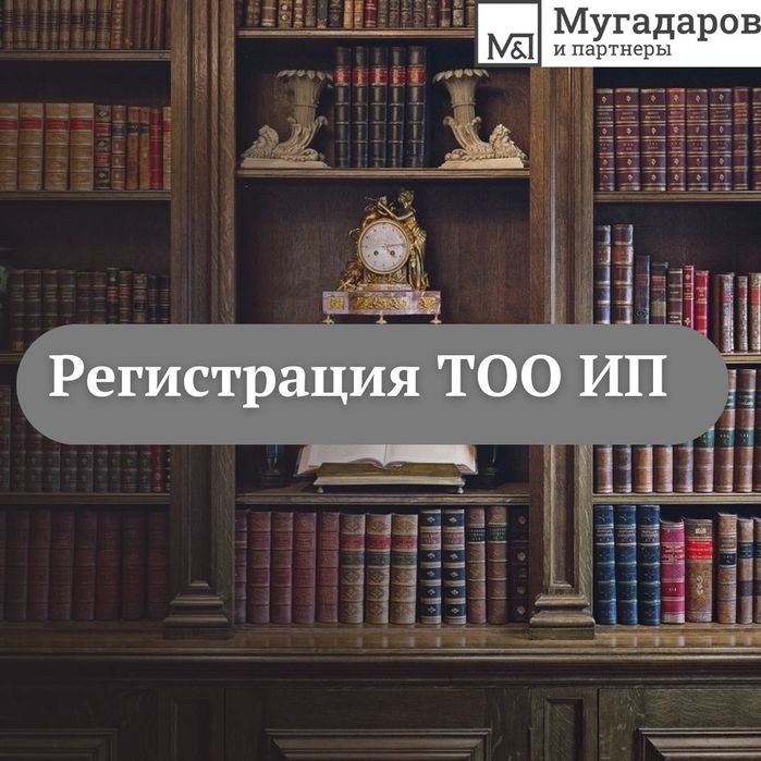 Регистрация и ликвидация ИП ТОО под ключ, ВНЖ для не резидентов.
