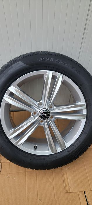 Jante Sebring  r 18 cu anvelope de iarna 235 55 18 vw tiguan,kodiaq