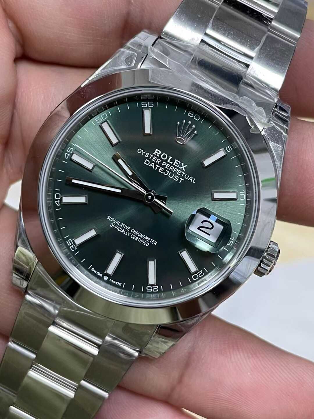 Rolex Datejust 36/41mm сребърна колекция