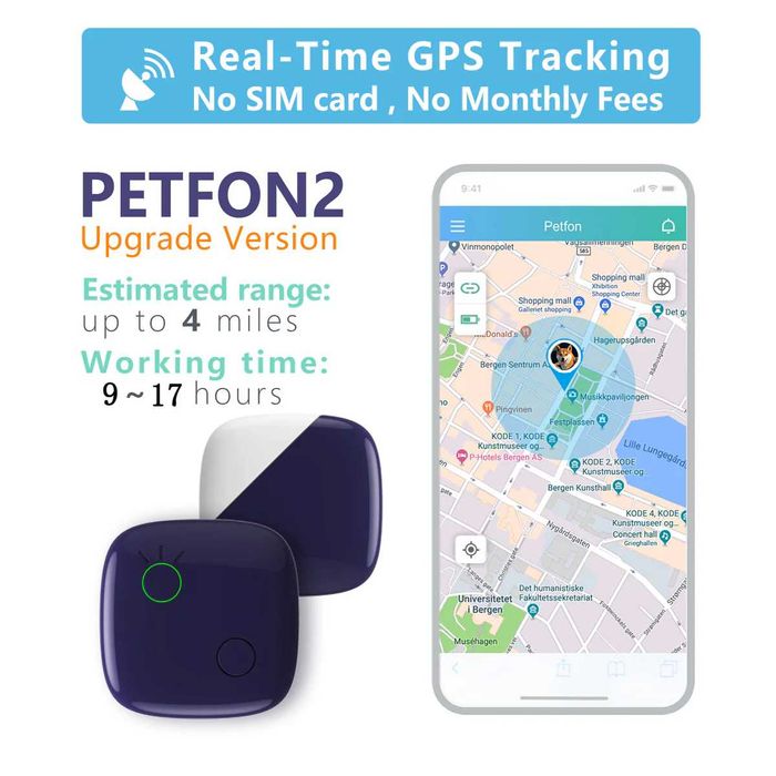 PETFON2 (Smart tracker for 1 dog) - тракер за куче