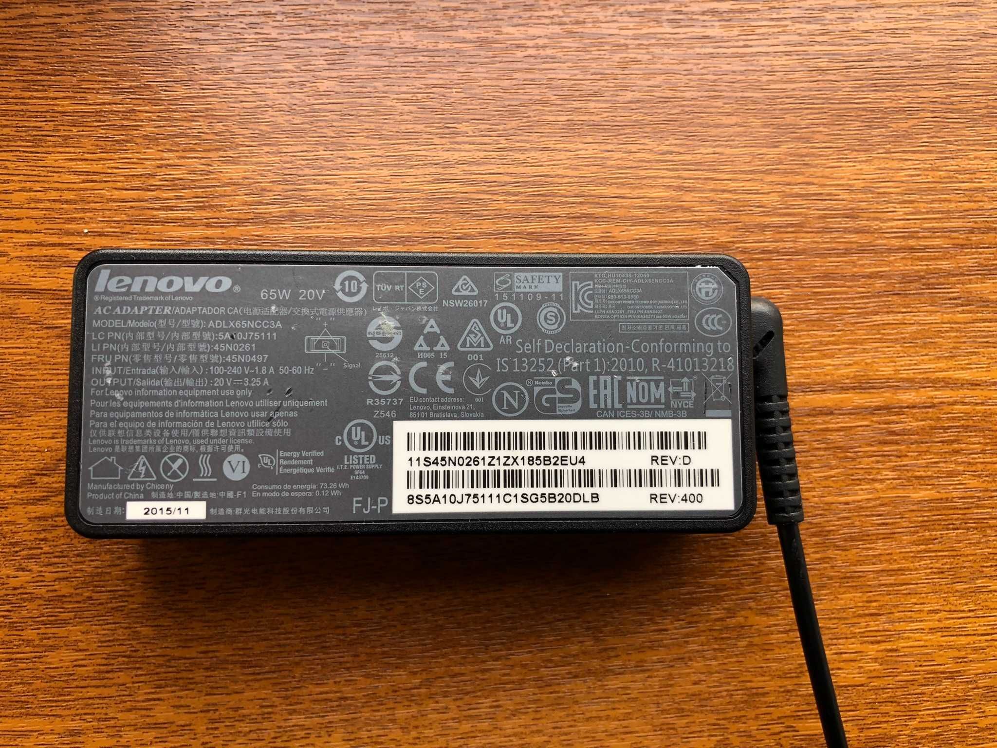 Incarcator LENOVO 65w