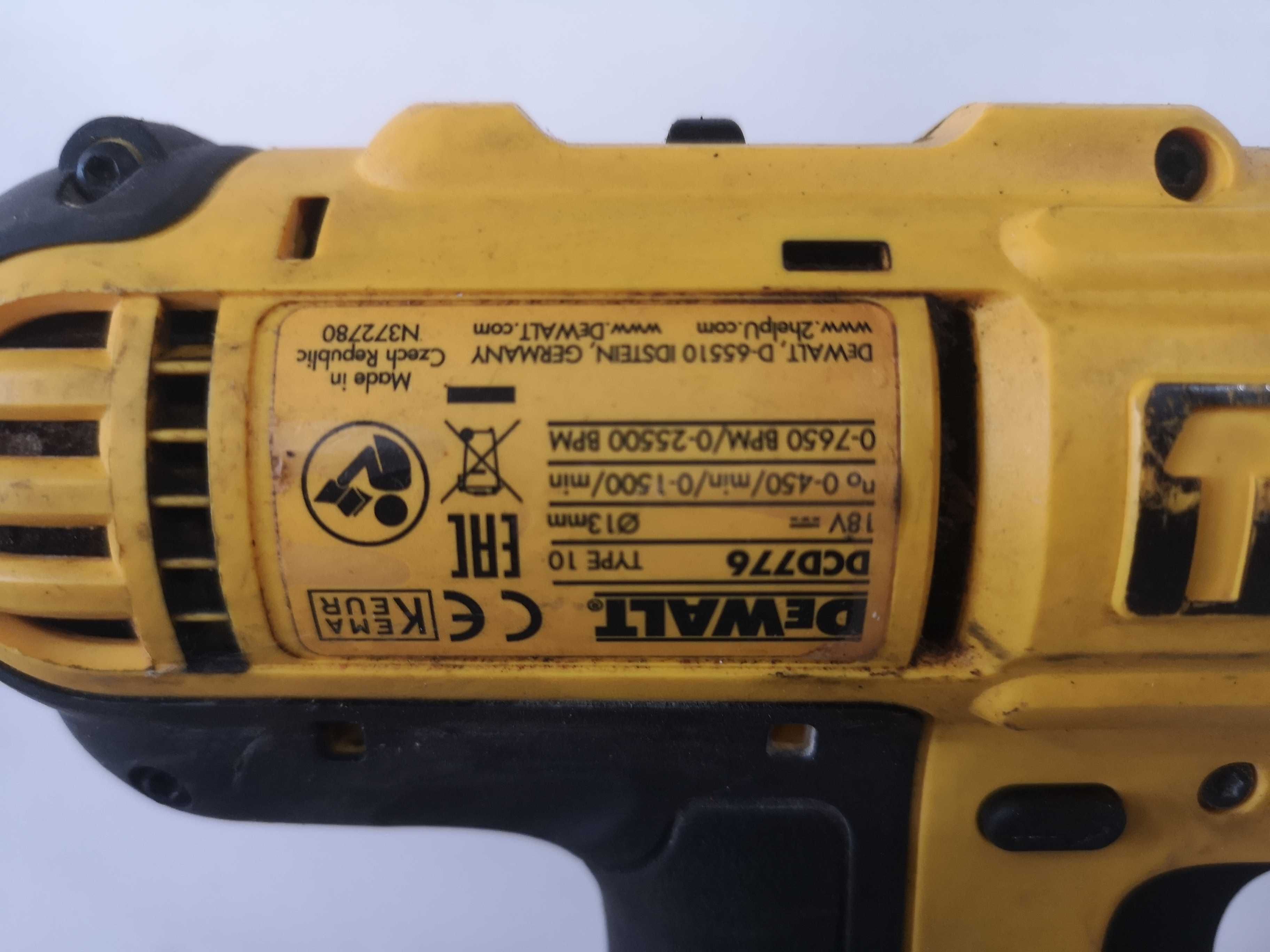Винтоверт - Dewalt 18 V li ion
