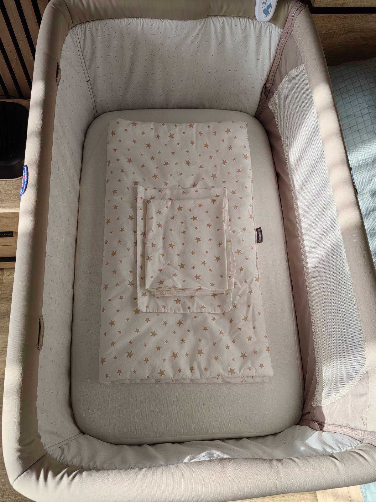CHICCO Мини кошара - кошче с падаща преграда NEXT 2 ME ESSENTIAL BEIGE