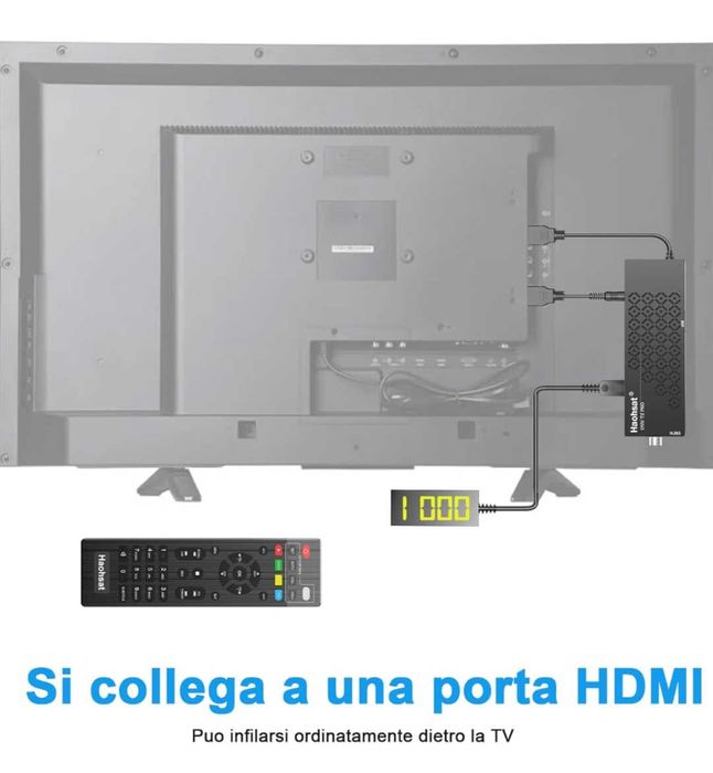 Професионален декодерDigital Terrestrial 2023DVB T2 HDMI TV Stick WIFI