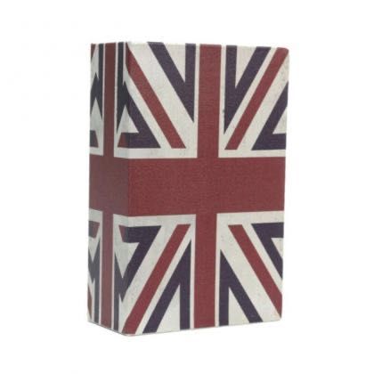 Carte Cutie metalica British Paris Dictionar + cheie  ascunzatoare