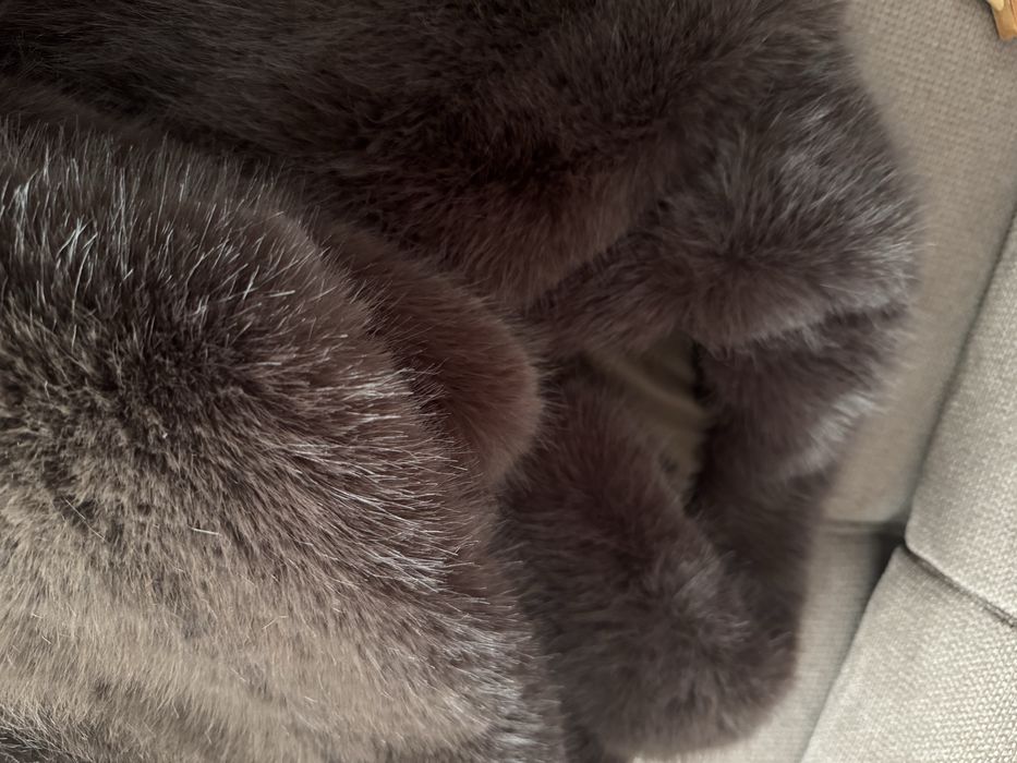 Пухкаво късо яке S