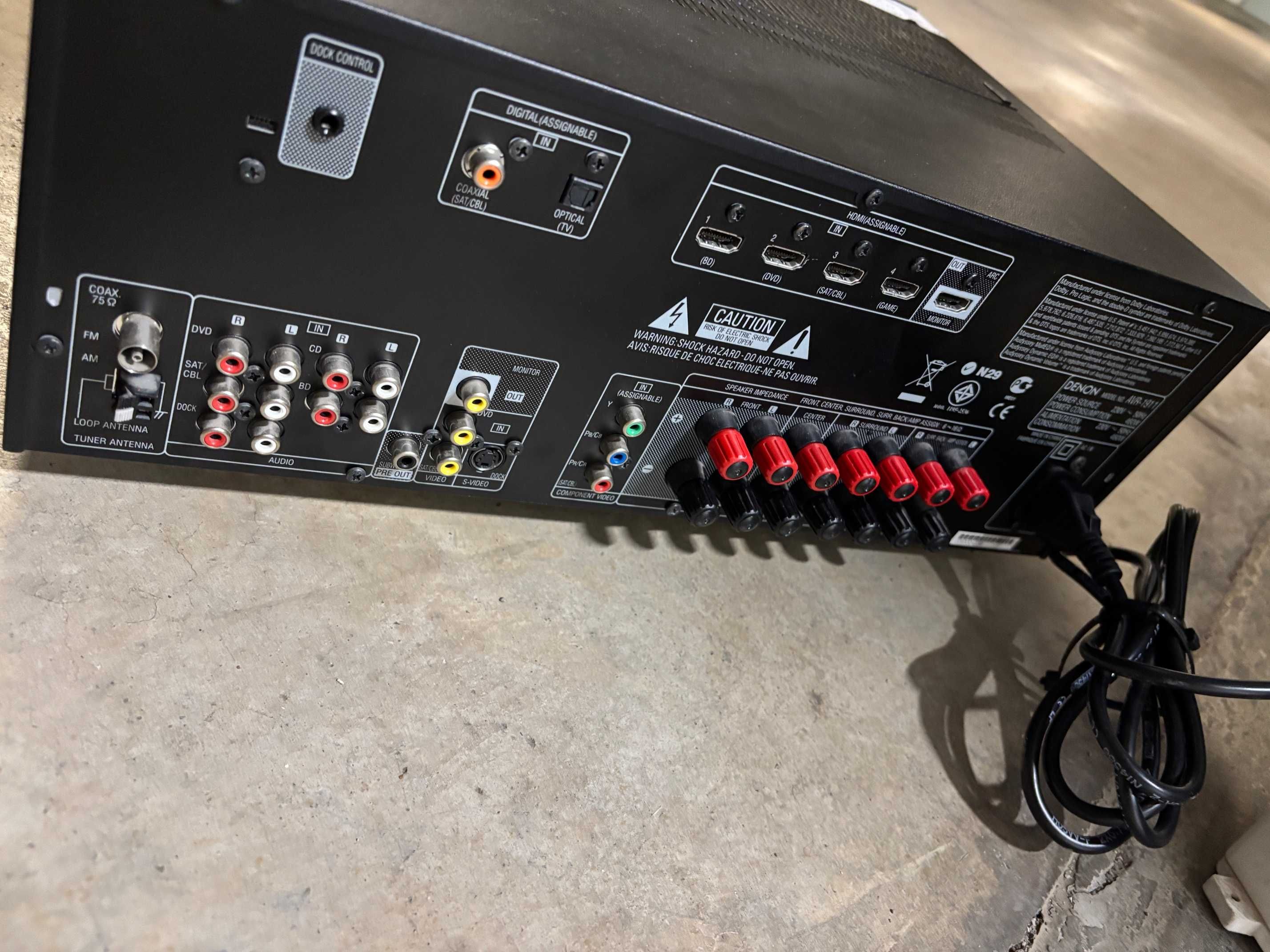 Denon AVR-1911 – 7.1-канален AV ресивър с HDMI и USB