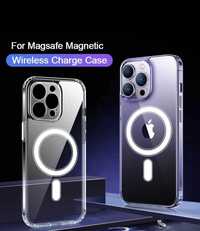 Husa MagSafe iPhone 14 Pro Max - Protectie Camera - Transparenta