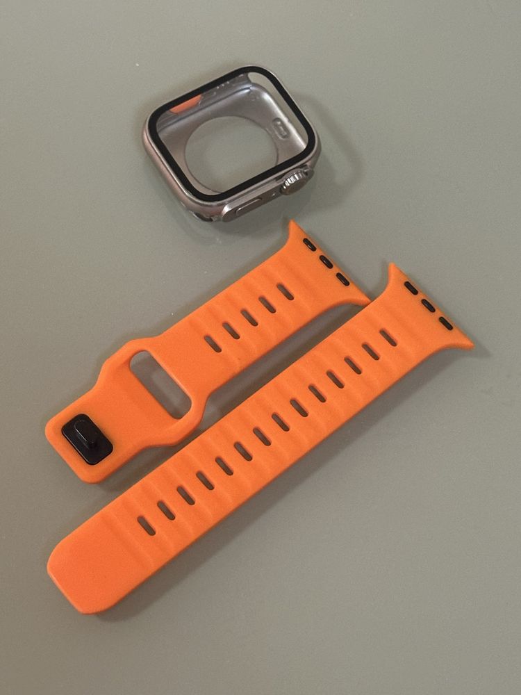 Case+ 2 броя верижки Apple watch 44/45mm