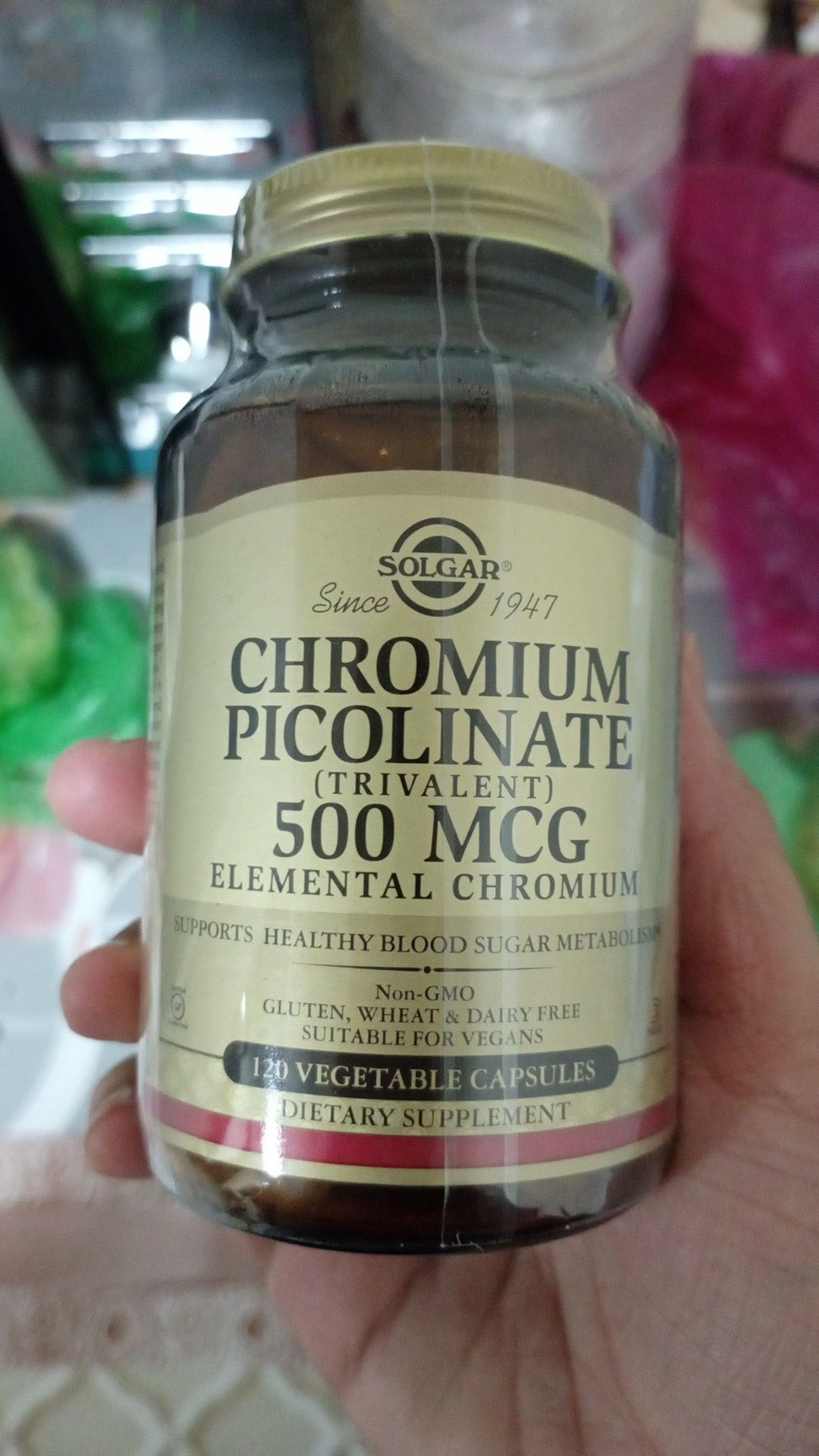 Chrome picolinat 500 mkg